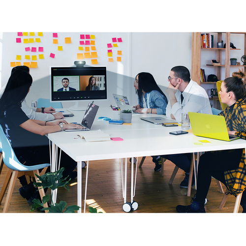 LogiLink Conference HD 2MP USB Webcam–1080p Full HD, 100° Dual Mic, Manual Focus