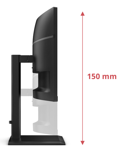 AOC E4 (CU34E4CV) 86.4 cm (34"), 3440 x 1440 pixels, UltraWide QHD, LCD Monitor