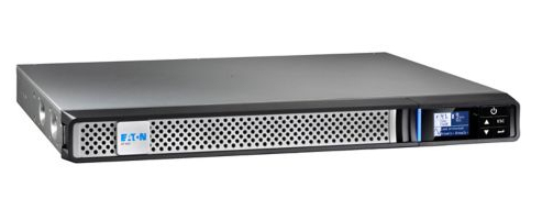 Eaton 5P650IRG2BS UPS side view highlighting rackmount form factor