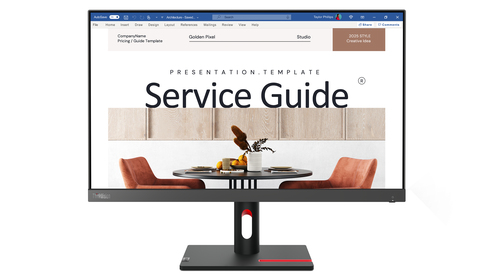 Lenovo ThinkVision S24i-30, (23.8"), 1920 x 1080 pixels, Full HD, LED Monitor