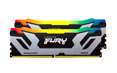 Kingston (KF584CU40RSAK2-48) FURY Renegade RGB 2 x 24 GB, 48GB 8400 MT/s DDR5 DIMM RAM