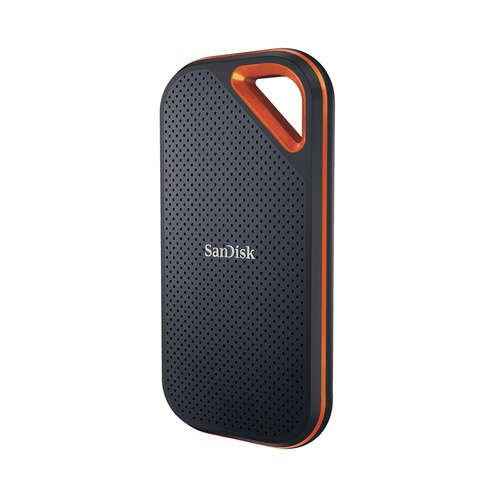 SanDisk Extreme PRO 4TB SSD, USB-C 2000MB/s, , Portable Black/Orange