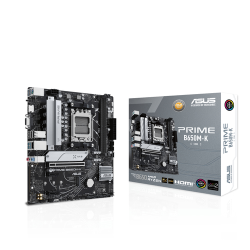 Asus PRIME B650M-K Micro ATX AM5 Motherboard