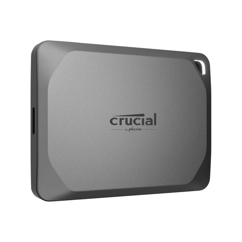 Crucial X9 Pro 1TB Portable SSD, USB-C 1050MB/s, 10Gb/s High-Speed Storage Grey