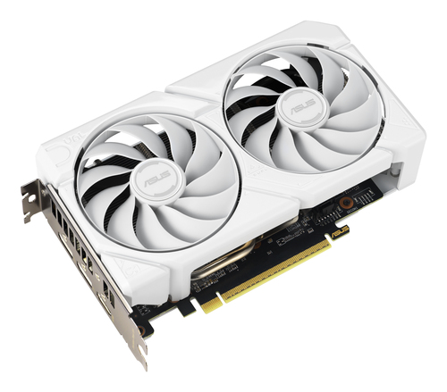 ASUS Dual -RX9060XT-16G-WHITE, Radeon RX 9060 XT 16 GB GDDR6 Graphics Card