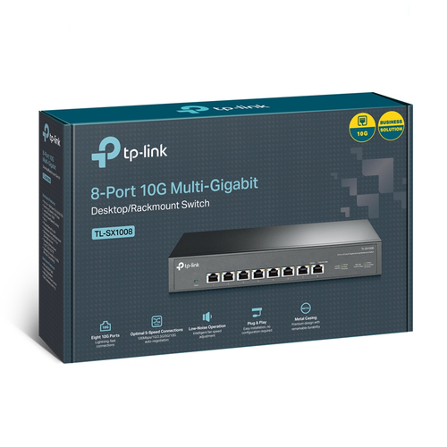 TP-Link (TL-SX1008) 8-Port, 10G Ethernet Unmanaged Network Switch