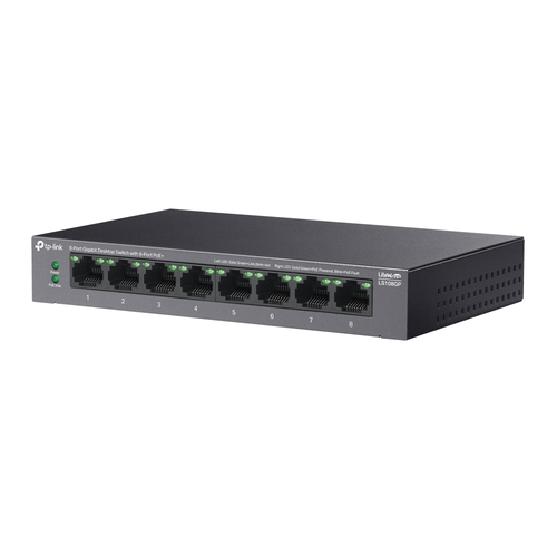TP-Link LiteWave, 8-Port PoE+, Gigabit Unmanaged Desktop Switch