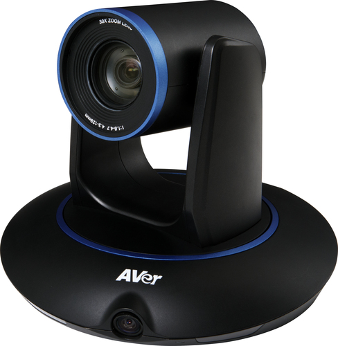 AVer PTC500S video conference camera with wide-angle lens and presenter tracking