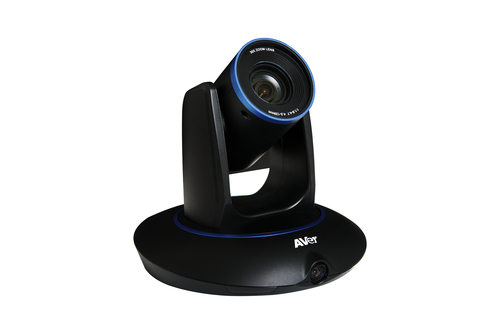 AVer PTC500S PTZ video conference camera capturing 1080p 60fps for professional meetings