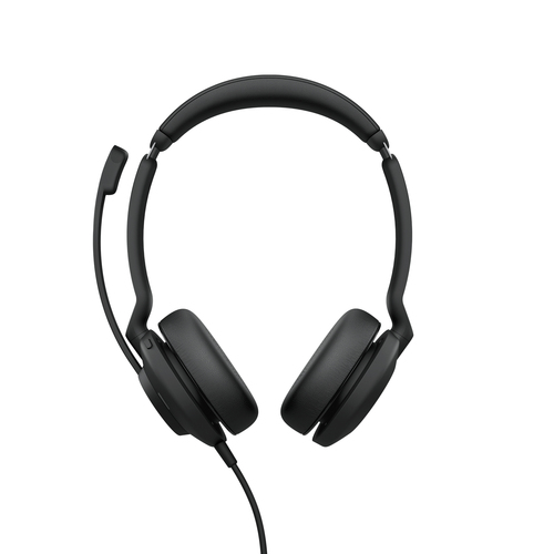 Jabra Evolve2 30 USB-A UC Stereo, Wired, 20 - 20000 Hz, Headset/Headphones, Black