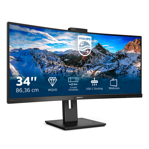 Philips P Line 346P1CRH/00, (34"), 3440 x 1440 pixels, UltraWide QHD LED Monitor