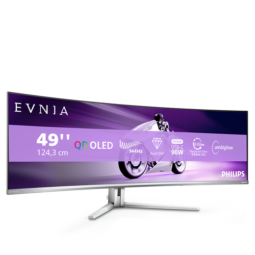 Philips Evnia 8000 (49M2C8900L/00), 124.2 cm (48.9"), Dual QHD, QD-OLED, Monitor