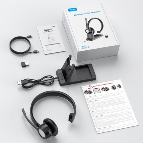 JLC Phonic V2 Mono with Dock, Wireless, Headset/Headphones, Black