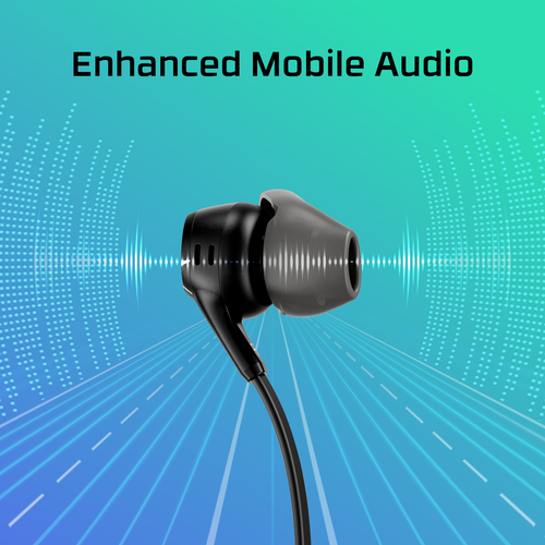 HyperX Cloud Earbuds II black earbuds with hard carrying case