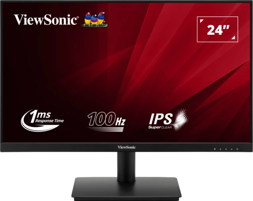 ViewSonic VA240-H 24-inch Full HD LED monitor with 1920 x 1080 resolution in black