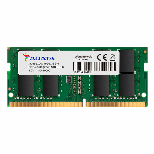 ADATA (AD4S32008G22-SGN) 8GB, DDR4, 3200 MHz, SODIMM RAM for Laptop