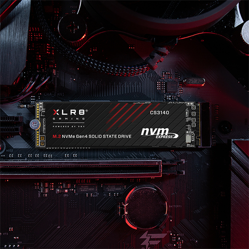 PNY XLR8 CS3140 1TB M.2 NVMe PCIe 4.0 SSD 7500MB/s,Ultra-Fast Gaming Performance