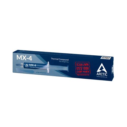 ARCTIC MX-4 Highest Performance ThermalPaste 8g Blue CPU GPU CompoundACTCP00059A