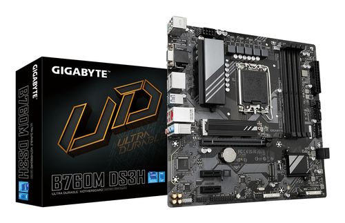 Gigabyte B760M DS3H Micro ATX LGA1700 Motherboard