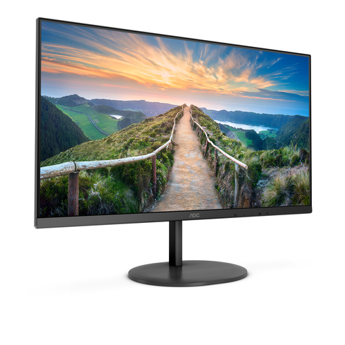 AOC V4 Q24V4EA, 23.8", 2560 x 1440 pixels, 2K Ultra HD, LED, Monitor