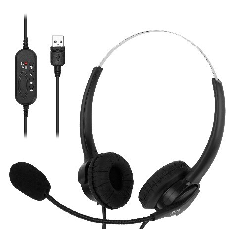 JLC Active, USB, Wired, Headset/Headphones, Black