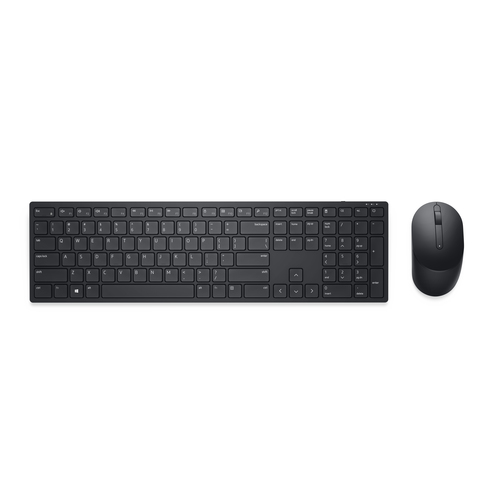 Dell Pro KM5221W Wireless Keyboard & Mouse, UK QWERTY Black | KM5221WBKB-UK