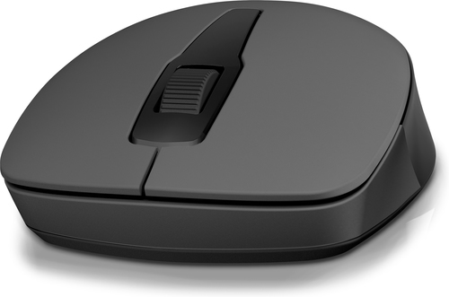 HP 150 Wireless Mouse, Ambidextrous, Optical, RF, 1600 DPI, Black
