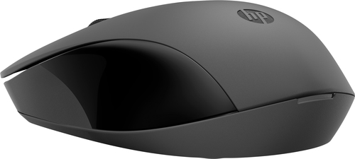 HP 150 Wireless Mouse, Ambidextrous, Optical, RF, 1600 DPI, Black