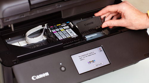 Canon PIXMA TS9550a smart WiFi printer with cloud printing support