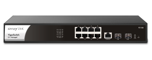 DrayTek P2100, Gigabit PoE, L2+/L3, Managed Switch