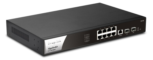 DrayTek P2100, Gigabit PoE, L2+/L3, Managed Switch