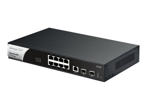 DrayTek VigorSwitch G2100, L2+, Gigabit Ethernet Managed Switch