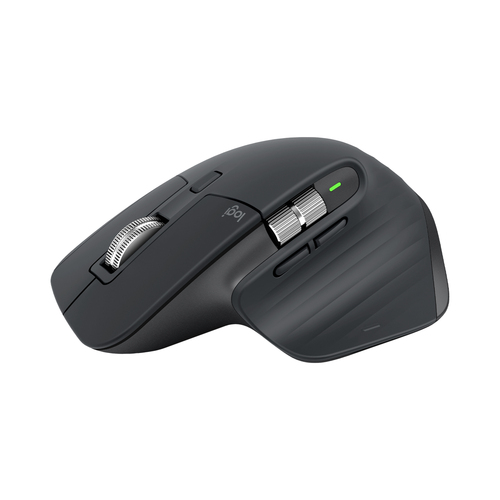 Logitech MX Master 3S Performance Wireless Mouse, Right-hand, Laser, 8000 DPI