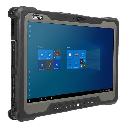 Getac A140 G2 rugged tablet front view 14 inch Windows 11 Pro black