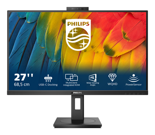 Philips 5000 series (27B1U5601H/00), (27"), 2560 x 1440 pixels, QHD, LCD Monitor