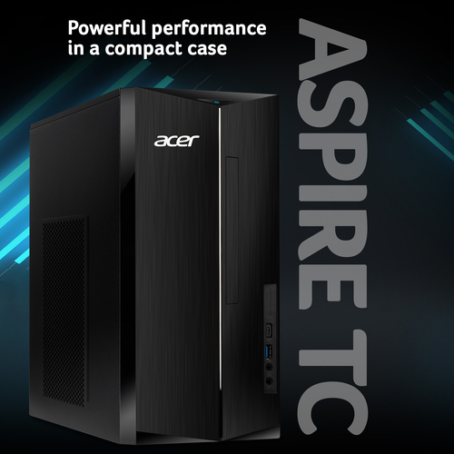 Acer Aspire TC-1785 Desktop PC, Intel i7-14700, 8GB DDR5 RAM, 512GB SSD