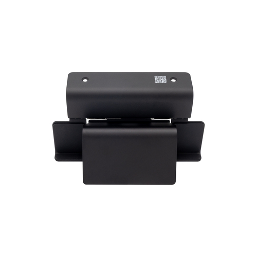 Low-profile 55mm monitor mount for stable video calls and presentations