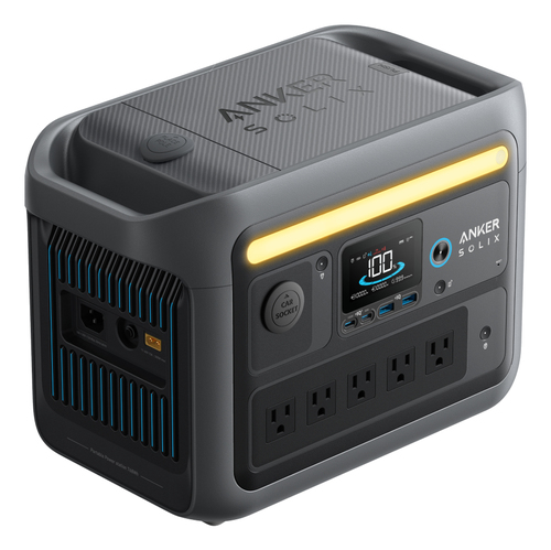 Anker SOLIX C800 Plus, 1600 Watt Capacity LiFePO4 768 Wh Portable Power Station