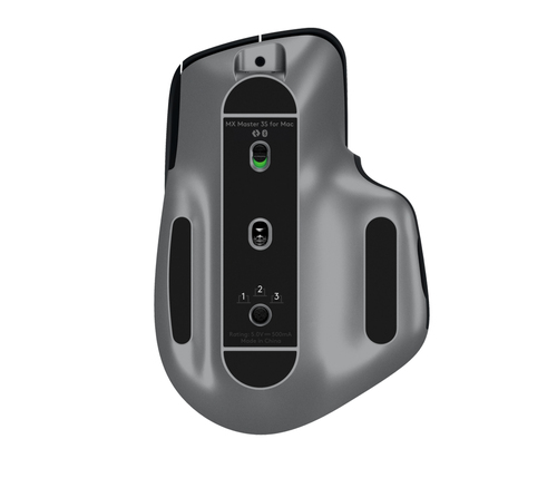 Logitech MX Master 3S for Mac, Right-hand, Laser, Bluetooth, 8000 DPI Mouse
