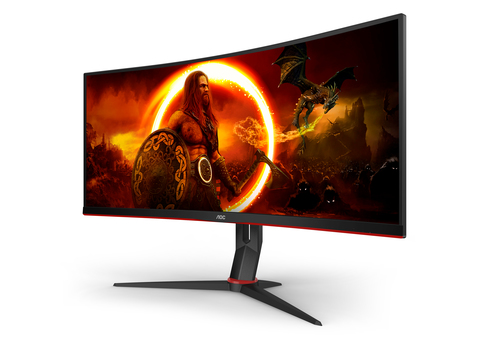 AOC G2 CU34G2XP, 86.4 cm (34"), 3440 x 1440 pixels, UWQHD, LED Monitor