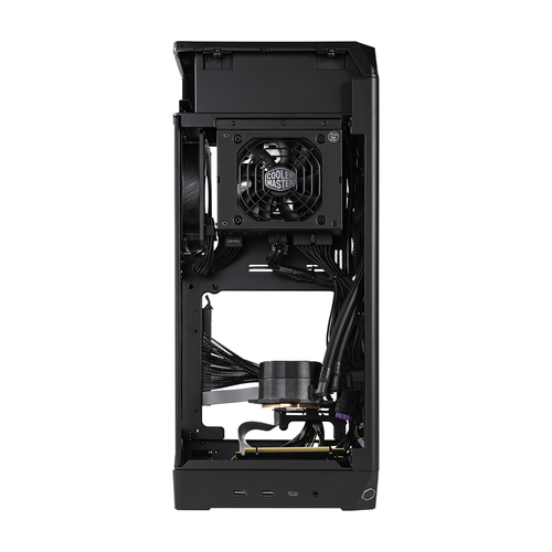 Cooler Master N NCORE 100 MAX (SFF), Aluminium, Plastic, Steel, Mini-ITX PC Case