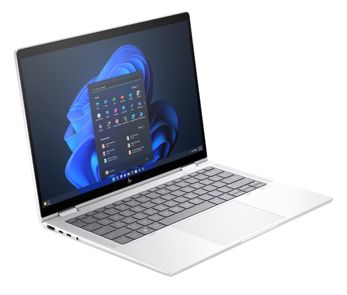 Side view of HP Elite x360 1040 G11 showing USB-C, Thunderbolt, and HDMI ports