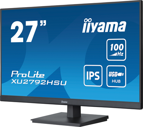 iiyama ProLite 27” IPS technology, 1920 x 1080 pixels, Full HD, LED, Monitor