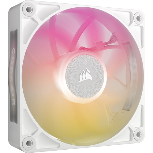 Corsair iCUE LINK RX120 MAX RGB, Fan, 12 cm, 400 RPM, 2000 RPM, White