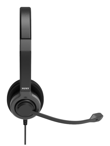 Port Designs 912001, Wired,  20 - 20000 Hz, Headset/Headphones, Black