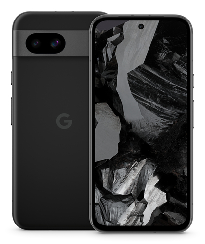Google Pixel 8a, 15.5 cm (6.1"), 8 GB, 256 GB, 64 MP, Android 14, Black