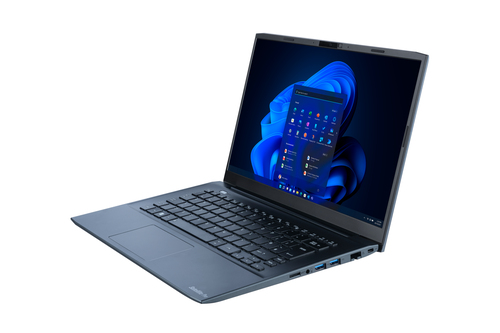 Dynabook Satellite Pro C40 angled view, laptop with 8GB RAM and 256GB SSD