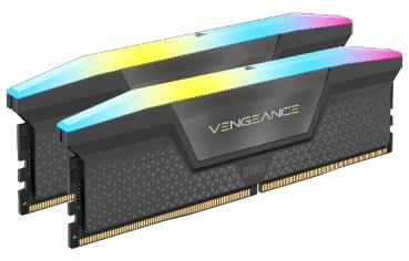 Corsair Vengeance RGB, 32 GB, DDR5, 288-pin DIMM For PC/Server Memory, Black