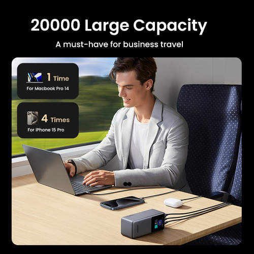 Ugreen Nexode 20000mAh 130W Fast Charging Powerbank