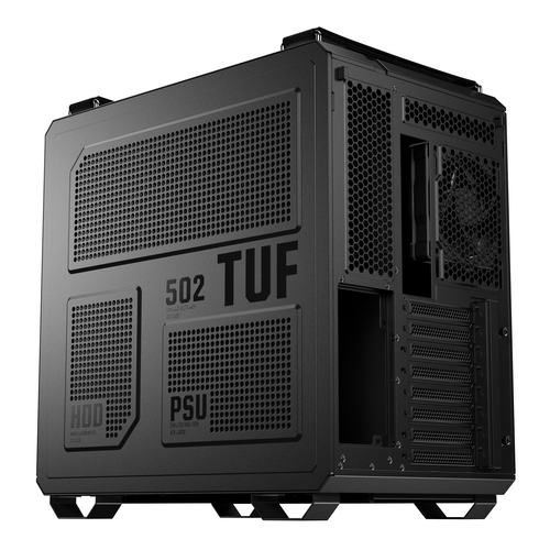 ASUS TUF GAMING GT502 Horizon TG ARGB, Midi Tower, PC Case, Black